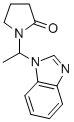 CAS#: 149775-62-2, 1-[1-(Benzimidazol-1-Yl)Ethyl]Pyrrolidin-2-One