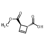 CAS#: 149883-17-0, (1R,4R)-4-(Methoxycarbonyl)-2-Cyclobutene-1-Carboxylic Acid