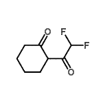 CAS 登录号：149894-28-0， 2-(二氟乙酰基)环己酮