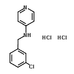 CAS 登录号：149895-54-5， N-(3-氯苄基)-4-吡啶胺二盐酸盐