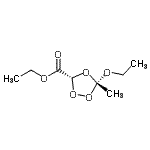 CAS#: 149916-14-3, Ethyl (3R,5S)-5-Ethoxy-5-Methyl-1,2,4-Trioxolane-3-Carboxylate