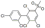 CAS#: 149949-86-0, 2,2',3,4',6-Pentachloro-5-(Methylsulfonyl)-1,1'-Biphenyl