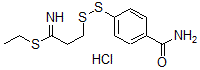 CAS#: 149997-66-0, 4-(3-Ethylsulfanyl-3-Iminopropyl)Disulfanylbenzamide Hydrochloride