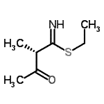 CAS 登录号：150035-77-1， (2S)-2-甲基-3-氧代亚氨代硫代丁酸乙酯