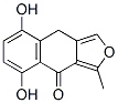 CAS 登录号：150045-18-4， 5,8-二羟基-3-甲基-9H-苯并[f][2]苯并呋喃-4-酮