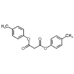 CAS#: 15014-23-0, Bis(4-Methylphenyl) Malonate