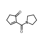 CAS#: 150163-03-4, 2-(1-Pyrrolidinylcarbonyl)-2-Cyclopenten-1-One