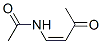CAS 登录号：150172-11-5， (Z)-N-(3-氧代-1-丁烯基)-乙酰胺