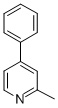 CAS 登录号：15032-21-0， 2-甲基-4-苯基-吡啶