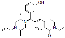 CAS#: 150428-54-9, 4-[(R)-[(2S,5R)-2,5-Dimethyl-4-Prop-2-Enylpiperazin-1-Yl]-(3-Hydroxyphenyl)Methyl]-N,N-Diethylbenzamide