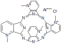 CAS#: 150437-06-2, Chloroaluminium-1,8,15,22-Tetramethyl-Tetrapyridinoporphyrazine