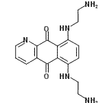 CAS 登录号：150629-26-8， 6,9-二[(2-氨基乙基)氨基]苯并[g]喹啉-5,10-二酮