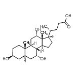 CAS#: 15073-87-7, (3beta,5alpha,7alpha,12alpha)-3,7,12-Trihydroxycholan-24-Oic Acid