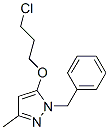 CAS#: 15083-40-6, 1-Benzyl-5-(3-Chloropropoxy)-3-Methyl-1H-Pyrazole