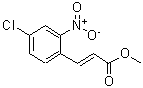 CAS 登录号：150869-41-3， (2E)-3-(4-氯-2-硝基苯基)-2-丙烯酸甲酯