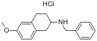 CAS 登录号：150871-47-9， 1,2,3,4-四氢-6-甲氧基-N-(苯基甲基)-2-萘胺盐酸盐(1:1)