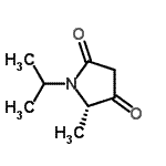 CAS 登录号：150884-73-4， (5S)-1-异丙基-5-甲基-2,4-吡咯烷二酮