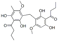 CAS#: 1509-10-0, 1-[3-[[2,4-Dihydroxy-6-Methoxy-5-Methyl-3-(1-Oxobutyl)Phenyl]Methyl]-2,6-Dihydroxy-4-Methoxyphenyl]-1-Butanone