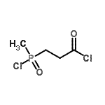 CAS#: 15090-24-1, 3-[Chloro(Methyl)Phosphoryl]Propanoyl Chloride