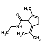 CAS#: 15093-32-0, N-Ethyl-5-Isopropylidene-2-Methyl-2-Cyclopentene-1-Carboxamide