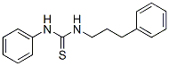 CAS 登录号：15093-43-3， N-苯基-N'-(3-苯基丙基)硫脲