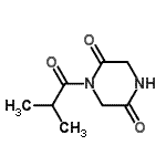 CAS#: 151079-68-4, 1-Isobutyryl-2,5-Piperazinedione
