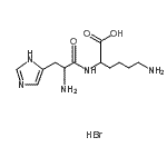 CAS 登录号：151151-29-0， 组氨酰赖氨酸氢溴酸盐(1:1)
