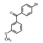 CAS#: 151239-47-3, (4-Bromophenyl)(3-Methoxyphenyl)Methanone
