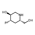 CAS#: 151253-51-9, (3S,4S,6S)-4-Fluoro-6-(Hydroxymethyl)-3-Piperidinol