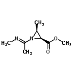 CAS#: 151267-23-1, Methyl (2S,3S)-3-Methyl-1-[(1E)-N-Methylethanimidoyl]-2-Aziridinecarboxylate