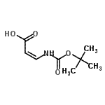 CAS#: 151292-68-1, (2Z)-3-({[(2-Methyl-2-Propanyl)Oxy]Carbonyl}Amino)Acrylic Acid
