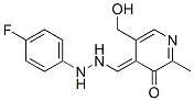 CAS#: 1513-11-7, 3-Hydroxy-5-(Hydroxymethyl)-2-Methyl-4-Pyridinecarboxaldehyde 2-(4-Fluorophenyl)Hydrazone