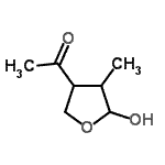 CAS#: 151378-29-9, 1-(5-Hydroxy-4-Methyltetrahydro-3-Furanyl)Ethanone