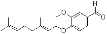 CAS#: 151455-08-2, 4-[[(2E)-3,7-Dimethyl-2,6-Octadien-1-Yl]Oxy]-3-Methoxy-Benzaldehyde