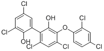CAS#: 151487-20-6, 3,5-Dichloro-2-(3,5-Dichloro-2-Hydroxyphenyl)-6-(2,4-Dichlorophenoxy)Phenol