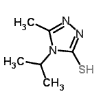 CAS#: 151519-23-2, 4-Isopropyl-5-Methyl-4H-1,2,4-Triazole-3-Thiol