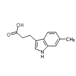 CAS#: 151590-29-3, 3-(6-Methyl-1H-Indol-3-Yl)Propanoic Acid