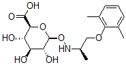 CAS#: 151636-18-9, (2S,3S,4S,5R,6S)-6-[[(2R)-1-(2,6-Dimethylphenoxy)Propan-2-Yl]Amino]Oxy-3,4,5-Trihydroxyoxane-2-Carboxylic Acid