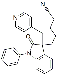 CAS#: 151695-32-8, 5-[2-Oxo-1-Phenyl-3-(Pyridin-4-Ylmethyl)Indol-3-Yl]Pentanenitrile