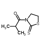 CAS#: 151699-17-1, 2-Methyl-1-(2-Thioxo-1,3-Thiazolidin-3-Yl)-1-Propanone