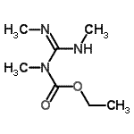 CAS 登录号：151856-53-0， 乙基(N,N'-二甲基甲脒基)甲基氨基甲酸酯