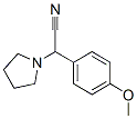 CAS 登录号:15190-12-2, 2-(4-甲氧基苯基)-2-吡咯烷-1-基乙腈