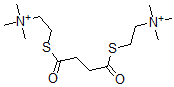 CAS 登录号:15196-10-8, 丁二酰二硫代胆碱