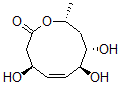 CAS#: 152053-15-1, (4S,5Z,7S,8S,10R)-4,7,8-Trihydroxy-10-Methyl-3,4,7,8,9,10-Hexahydrooxecin-2-One