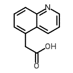 CAS#: 152150-03-3, 5-Quinolinylacetic Acid