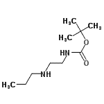 CAS 登录号：152193-01-6， 叔-丁基N-(2-丙基氨基乙基)氨基甲酸酯