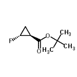 CAS#: 152237-15-5, 2-Methyl-2-Propanyl (1S,2R)-2-Fluorocyclopropanecarboxylate