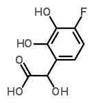 CAS#: 152354-23-9, 2-(4-Fluoro-2,3-Dihydroxy-Phenyl)-2-Hydroxy-Acetic Acid