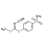 CAS#: 152382-12-2, Methyl 4-Sulfamoylphenyl Cyanocarbonodithioimidate