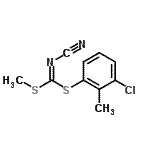 CAS#: 152382-29-1, 3-Chloro-2-Methylphenyl Methyl Cyanocarbonodithioimidate